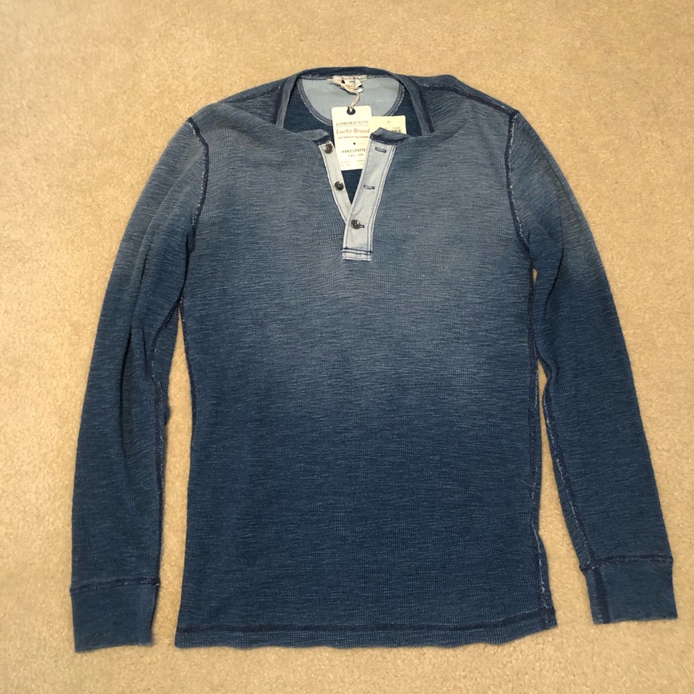 Lucky Brand Thermal Shirt with True Indigo